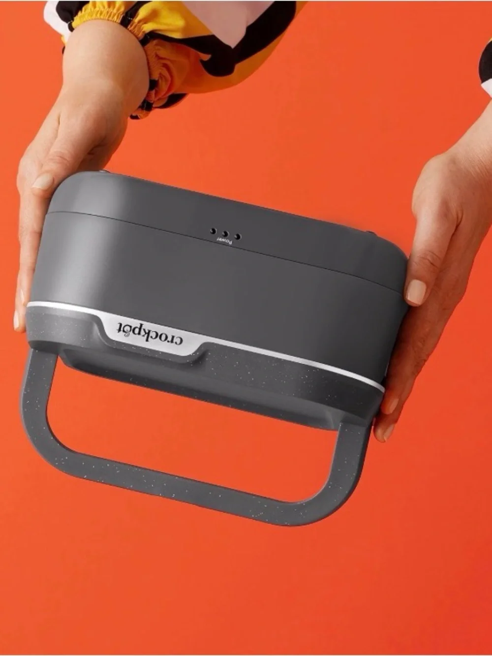 Crockpot Go electric Slow Cooker lunchbox - Gray